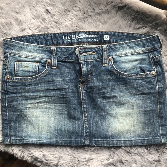 Guess denim skirt stretch size 28 - Picture 3 of 10